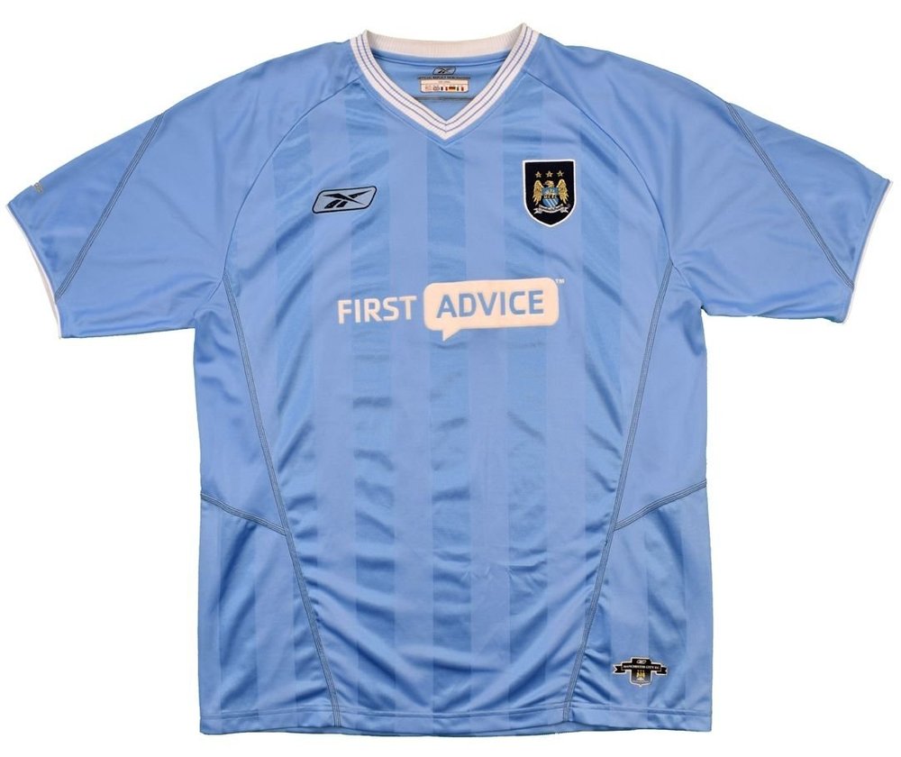 2003-04 MANCHESTER CITY SHIRT XL