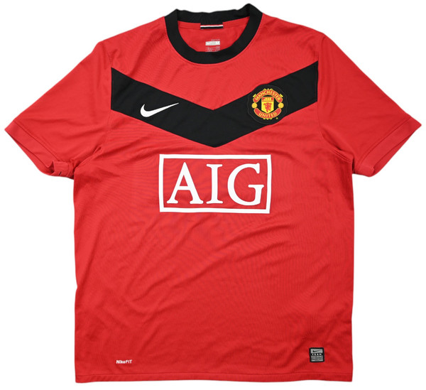 2009-10 MANCHESTER UNITED SHIRT M