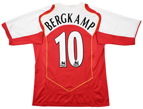 2004-05 ARSENAL *BERGKAMP* SHIRT M