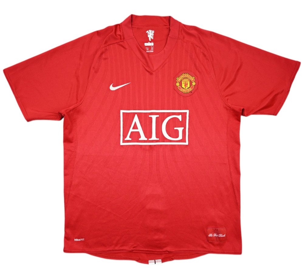 2007-09 MANCHESTER UNITED *RONALDO* KOSZULKA L