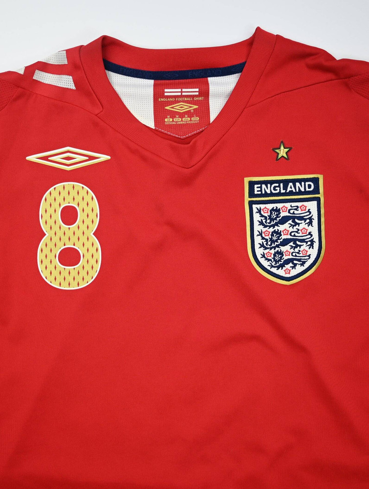 2006-08 ENGLAND *LAMPARD* SHIRT M