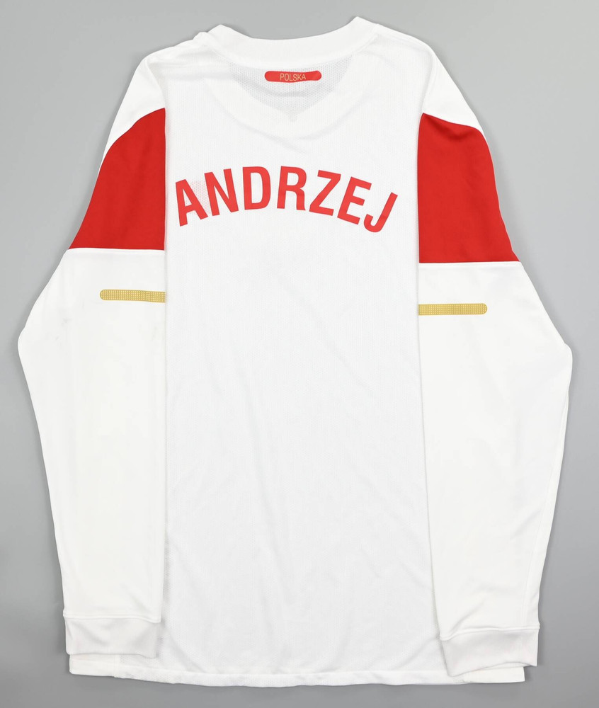 2010-11 POLAND MATCH ISSUE LONGSLEEVE XL