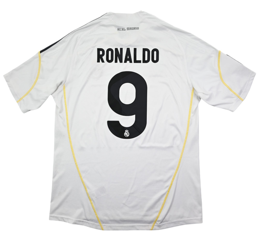 2009-10 REAL MADRID *RONALDO* SHIRT L