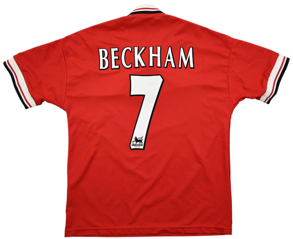 1998-00 MANCHESTER *BECKHAM* UNITED SHIRT L