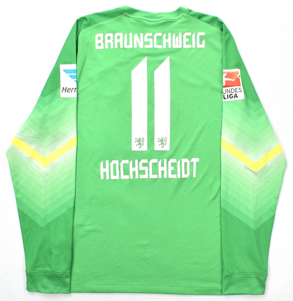 2013-14 EINTRACHT BRAUNSCHWEIG *HOCHSCHEID* MATCH ISSUE L