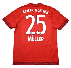 2015-16 BAYERN MUNCHEN *MULLER* SHIRT L
