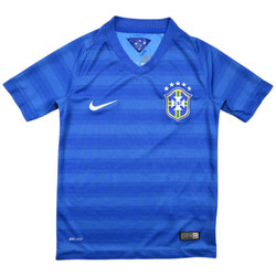 2014-15 BRAZIL SHIRT XS. BOYS 122-128 CM