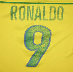 1998-00 BRAZIL *RONALDO* SHIRT L. BOYS