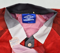 1996-98 MANCHESTER UNITED *SOLSKJAER* SHIRT XL