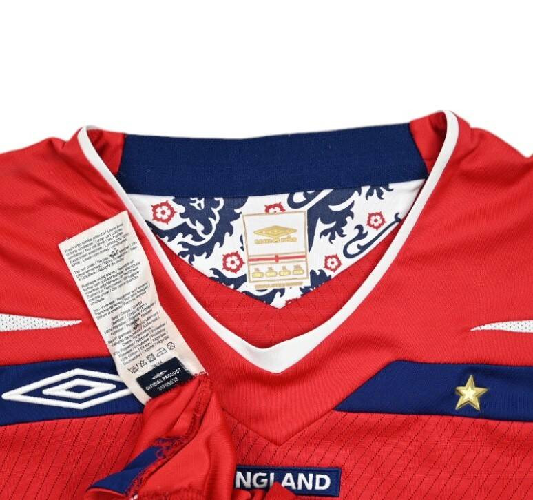 2008-10 ENGLAND *ROONEY* SHIRT XL