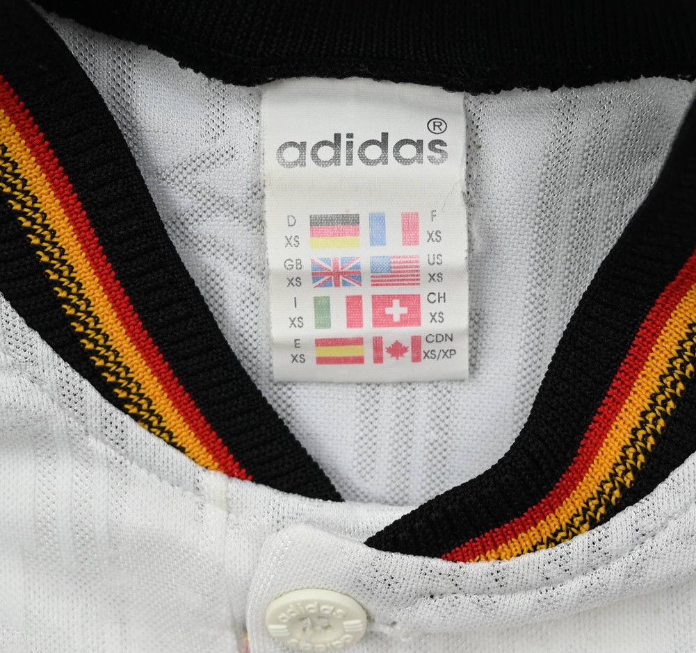 1996-98 GERMANY SHIRT XS. BOYS