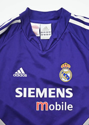 2004-05 REAL MADRID SHIRT L. BOYS