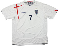 2005-07 ENGLAND *BECKHAM* KOSZULKA XXL