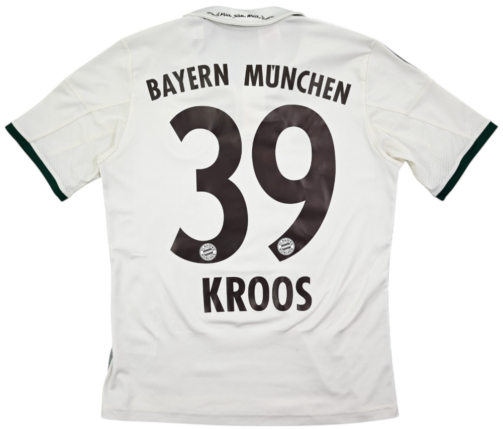 2013-14 BAYERN MUNCHEN *KROOS* SHIRT L. BOYS 