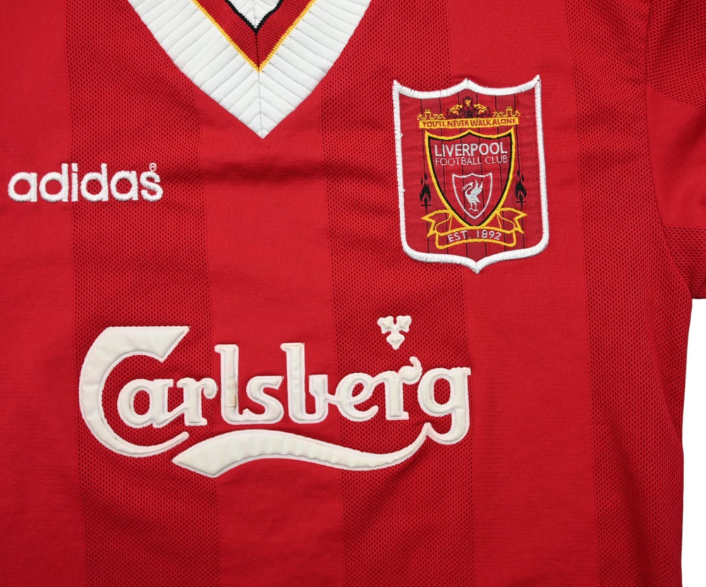 1995-96 LIVERPOOL SHIRT S