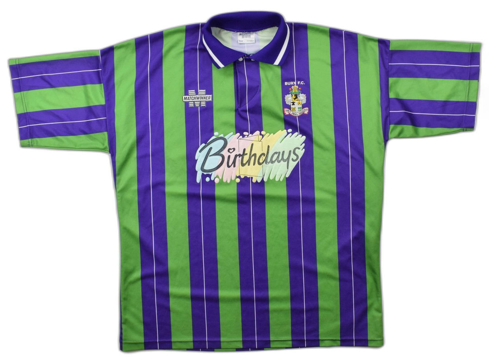 1994-95 BURY FC KOSZULKA XL