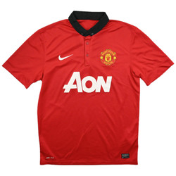 2013-14 MANCHESTER UNITED *FLETCHER* SHIRT M