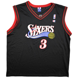 PHILADELPHIA 76ERS *IVERSON* NBA SHIRT L