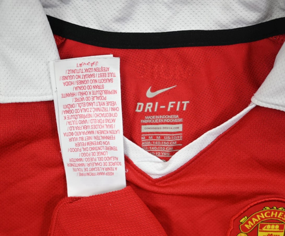 2010-11 MANCHESTER UNITED KOSZULKA M. BOYS