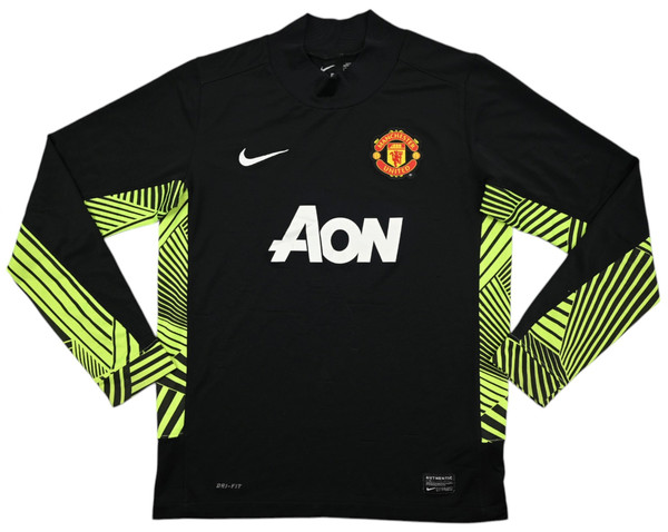2011-12 MANCHESTER UNITED GOALKEEPER LONGSLEEVE SHIRT L. BOYS