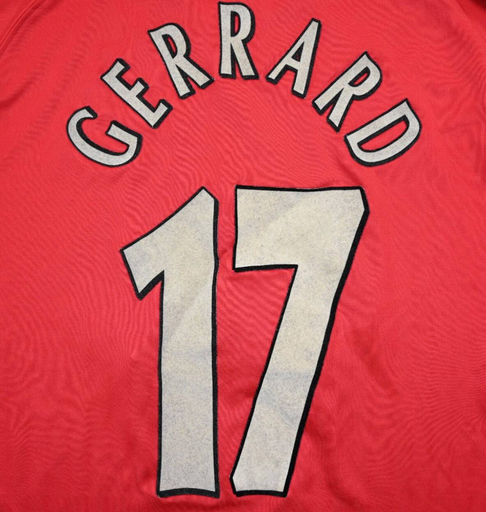 2001-03 LIVERPOOL *GERRARD* KOSZULKA M