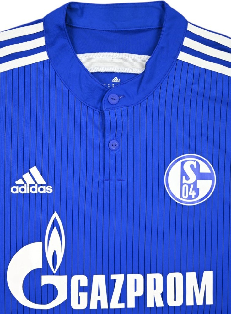 2014-16 SCHALKE *AOGO* PLAYER ISSUE SHIRT L