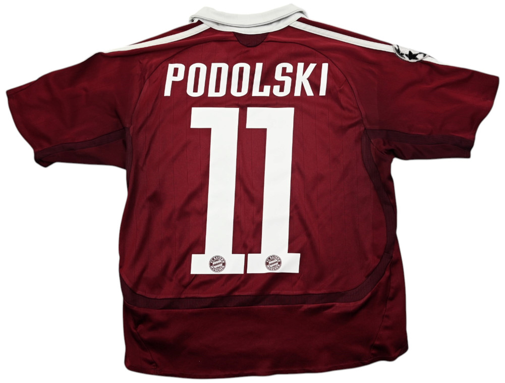 2006-07 BAYERN MUNCHEN *PODOLSKI* SHIRT S. BOYS
