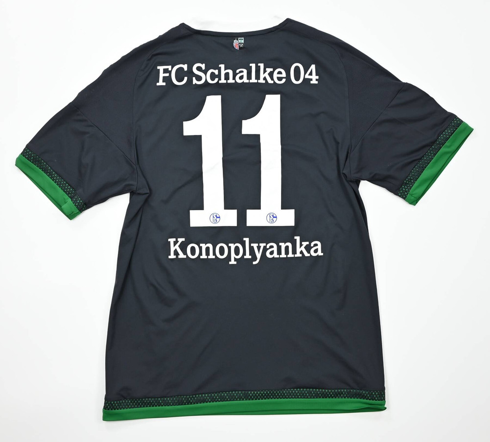 2015-17 SCHALKE *KONOPLYANKA* PLAYER ISSUE KOSZULKA M