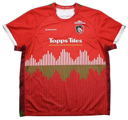 LEICESTER TIGERS RUGBY SHIRT XL