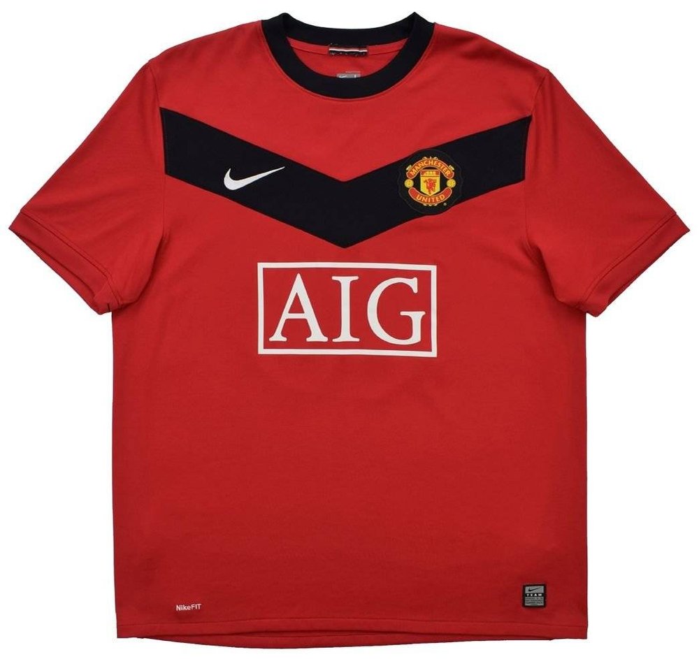 2009-10 MANCHESTER UNITED SHIRT L