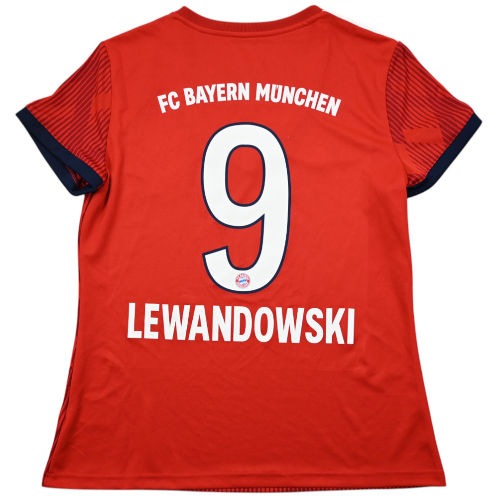 2018-19 BAYERN MUNCHEN *LEWANDOWSKI* SHIRT WOMENS XL