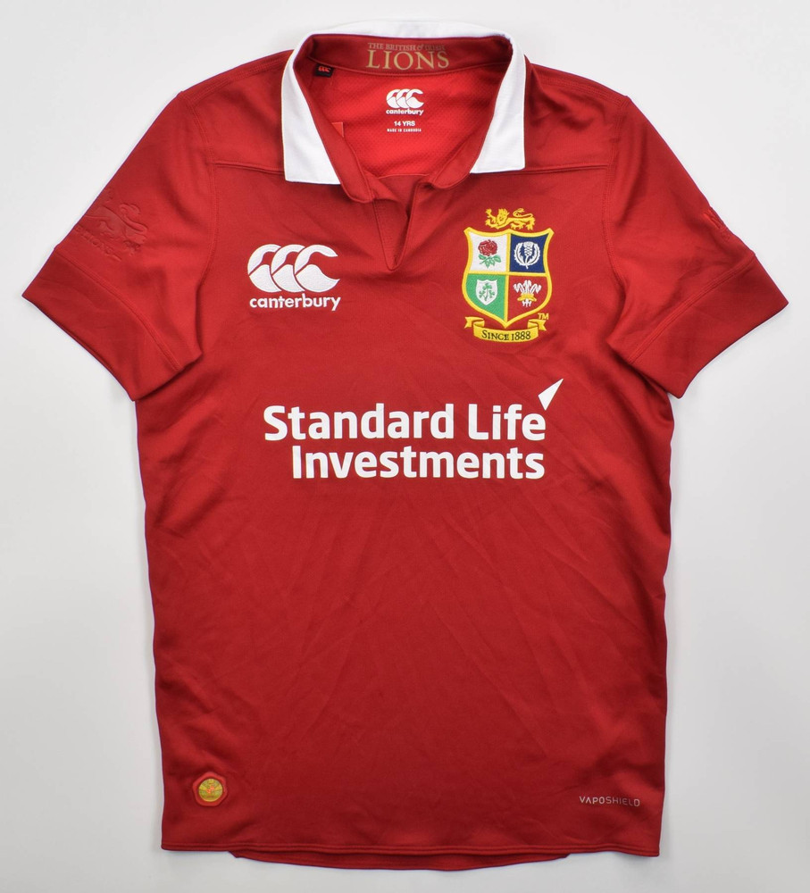 BRITISH AND IRISH LIONS SHIRT XL.BOYS