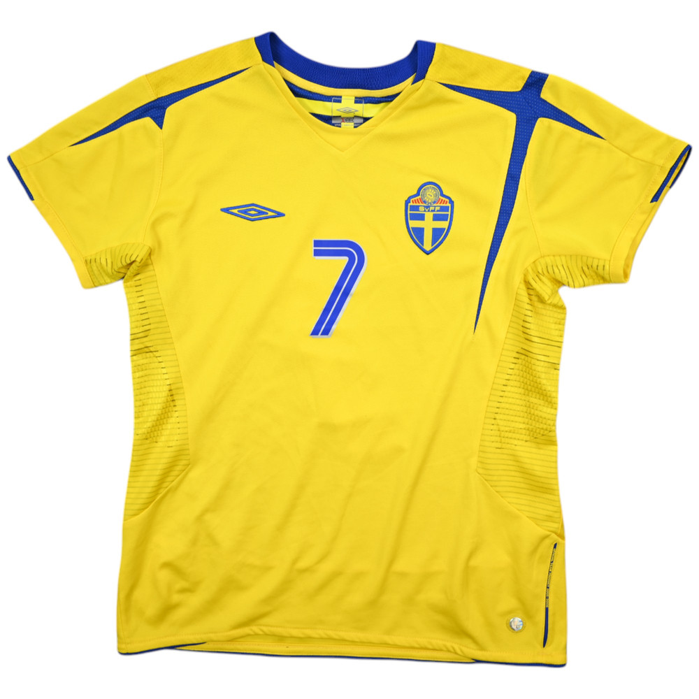 2006-07 SWEDEN #7 SHIRT L. BOYS