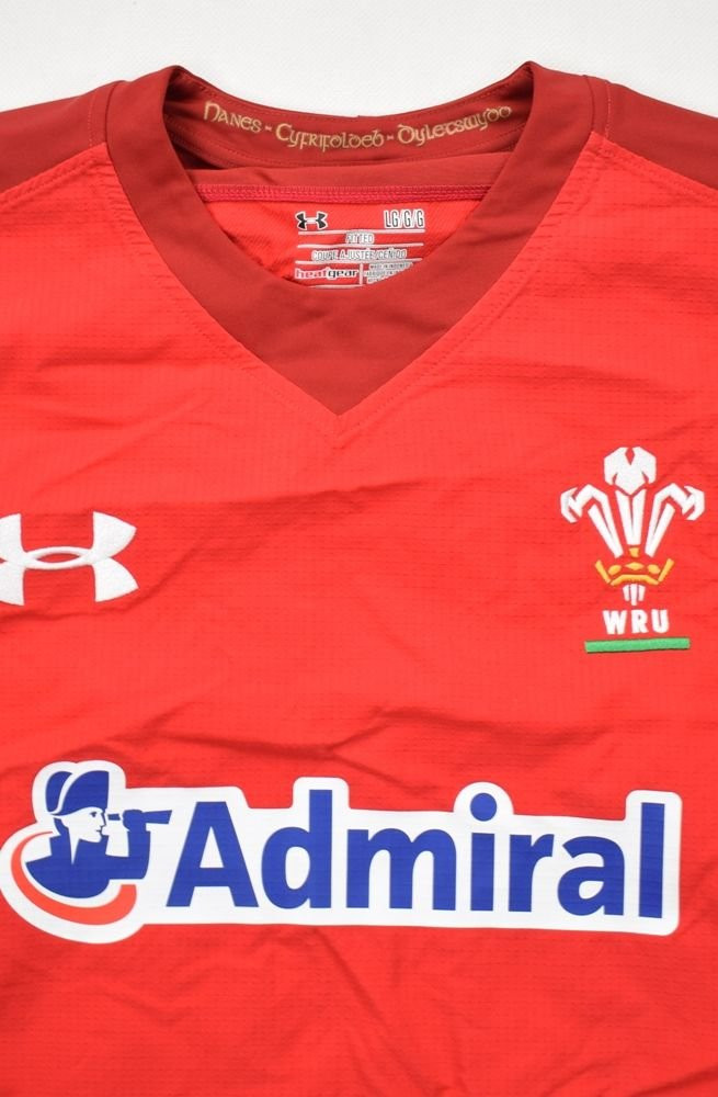 WALES RUGBY UNDER ARMOUR SHIRT L
