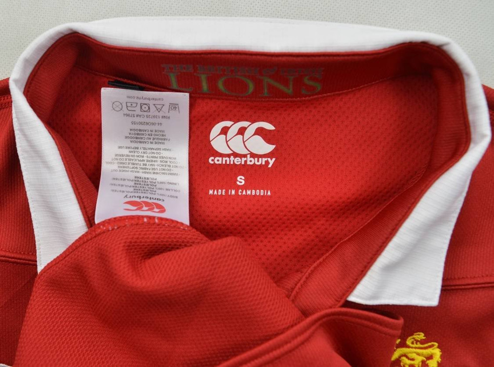 BRITISH AND IRISH LIONS RUGBY SHIRT S
