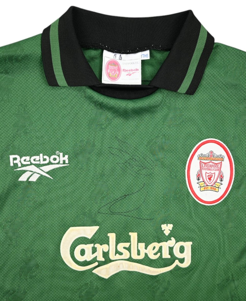 1996-97 LIVERPOOL *JAMES* GK LONGSLEEVE KOSZULKA XS