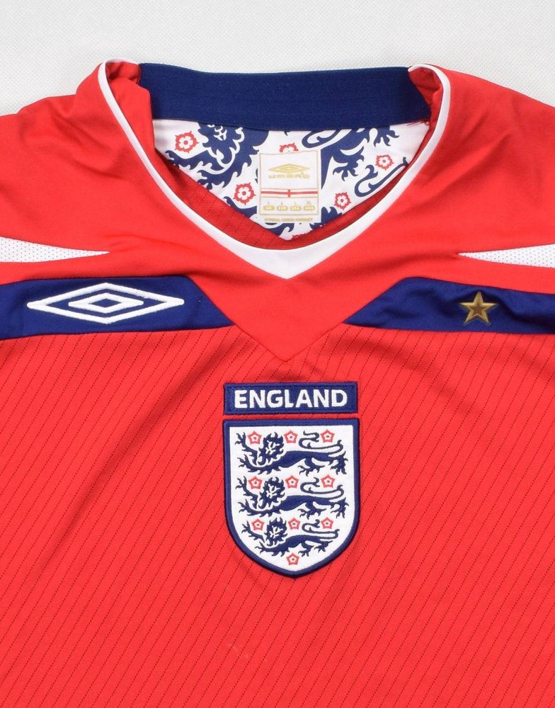 2008-10 ENGLAND LONGSLEEVE SHIRT L