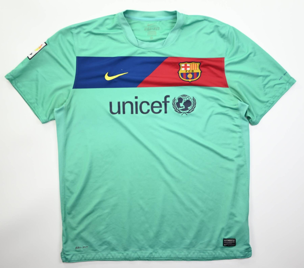 2010-12 FC BARCELONA *MESSI* SHIRT XL