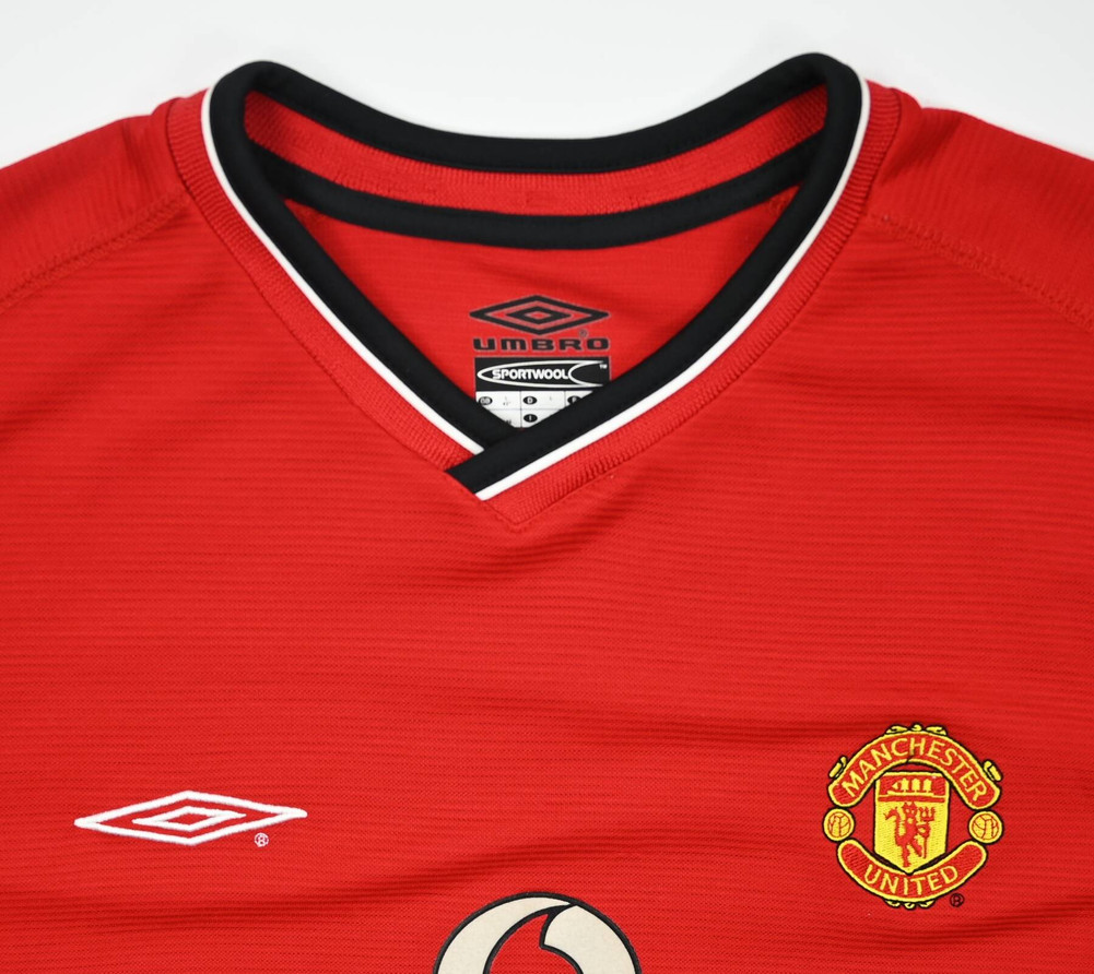 2000-02 MANCHESTER UNITED  *BECKHAM* KOSZULKA L