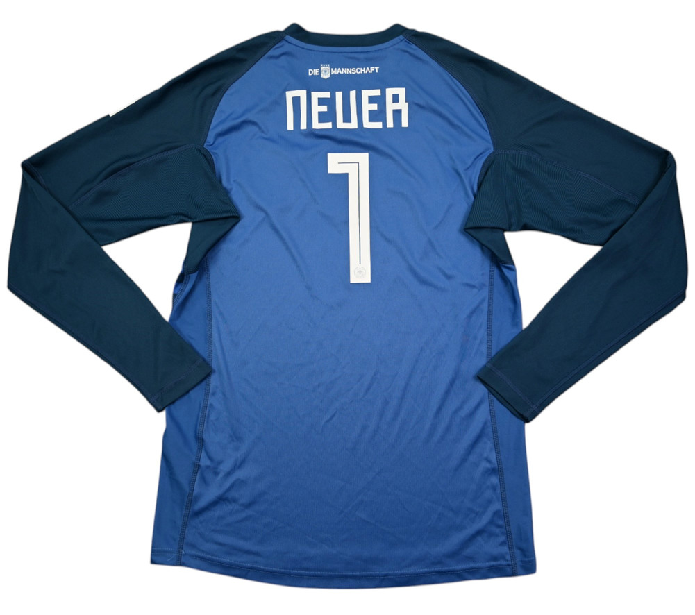 2018-19 GERMANY *NEUER* GOALKEEPER LONGSLEEVE SHIRT XL. BOYS/S