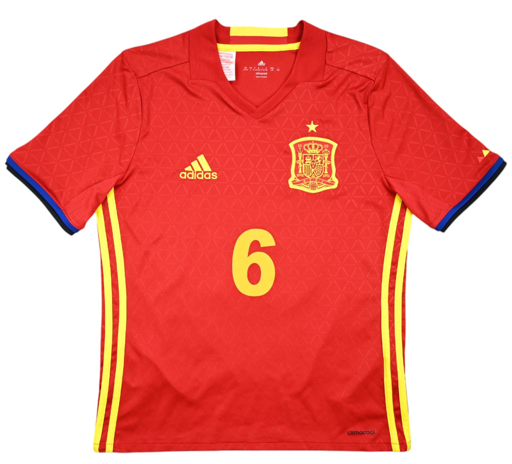 2016-17 SPAIN *INIESTA* KOSZULKA L. BOYS