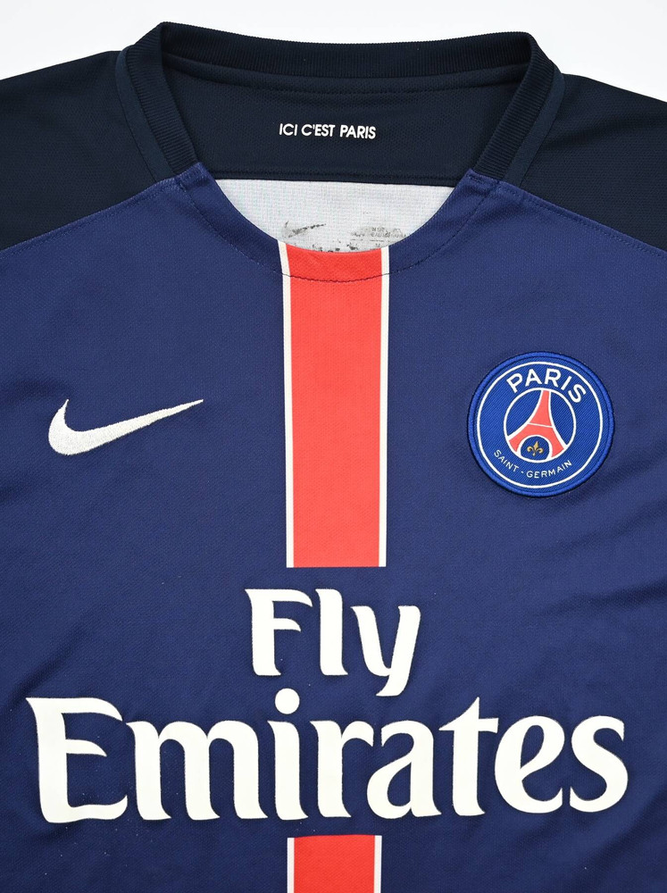 2015-16 PARIS SAINT-GERMAIN *CAVANI* SHIRT M