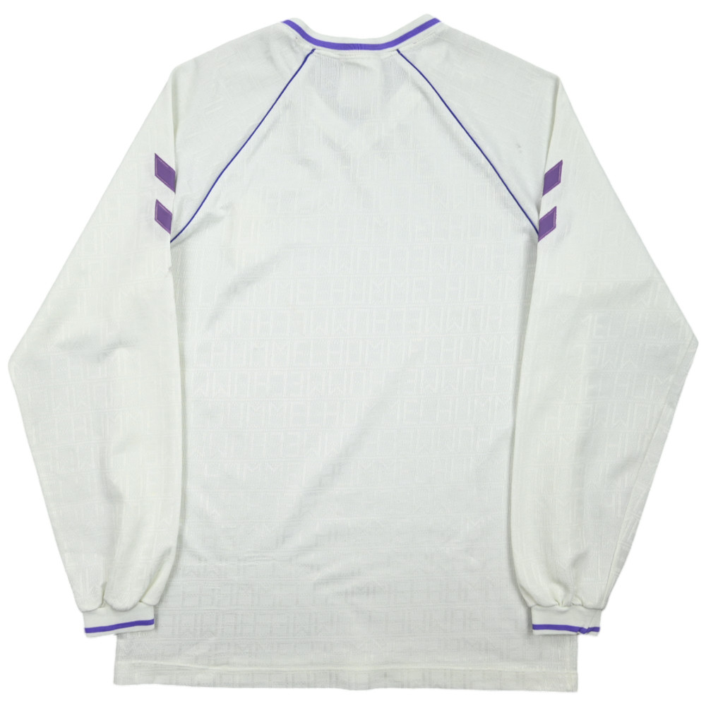 1990-91 REAL MADRID HOME LONGSLEEVE XL