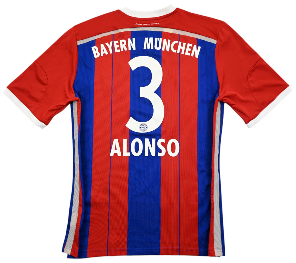 2014-15 BAYERN MUNCHEN *ALONSO* SHIRT M