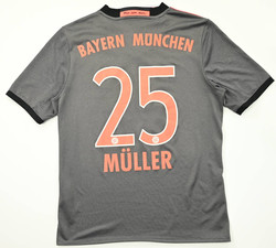2016-17 BAYERN MUNCHEN *MULLER* SHIRT XL. BOYS