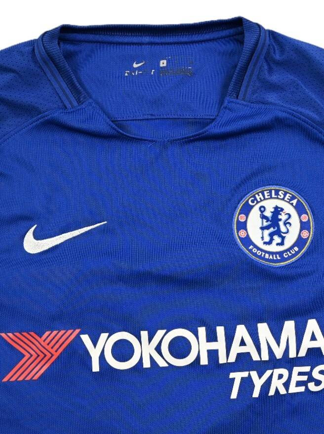 2017-18 CHELSEA LONDON *DAVID LUIZ* SHIRT S