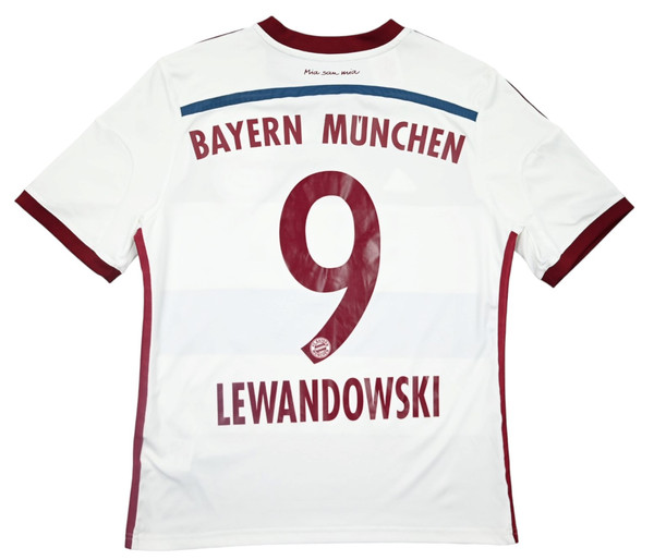 2014-15 BAYERN MUNCHEN *LEWANDOWSKI* SHIRT L. BOYS