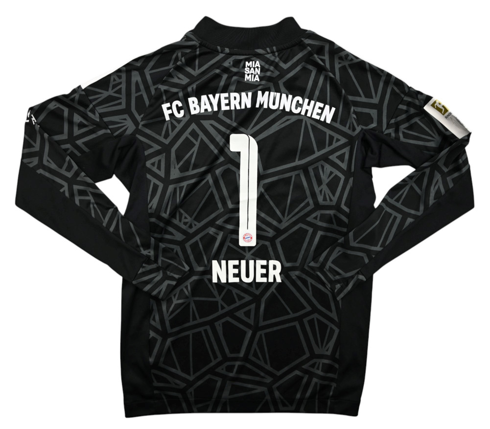 2022-23 BAYERN MUNCHEN *NEUER* GK LONGSLEEVE KOSZULKA M. BOYS