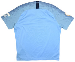2018-19 MANCHESTER CITY VAPORKNIT PLAYER ISSUE SHIRT XL