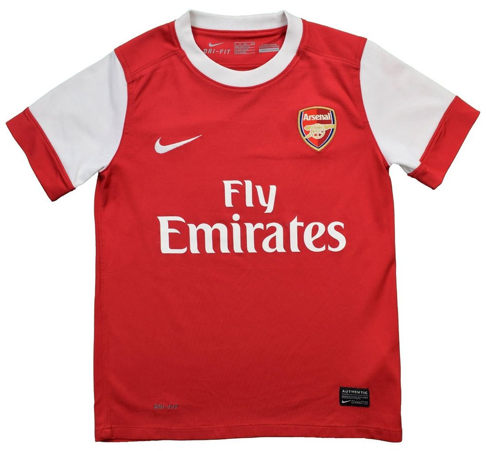 2010-11 ARSENAL LONDON SHIRT S